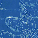Vintage Lake George, IN Map 1923
