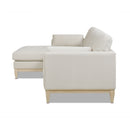 Knox - Modern Farmhouse Reversible Chaise Sectional Sofa by HouseOfZazla