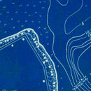Vintage Lake Manitou, IN Map 1924