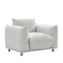 Walker Edison | Linen Cloud Accent Chair
