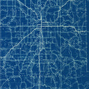 Vintage Map of Monroe County, Indiana 1936