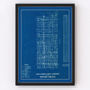 Vintage Map of Newton County, Indiana 1936