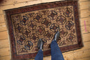 3x4 Vintage Belouch Square Rug