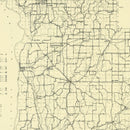 Vintage Map of Parke County, Indiana 1911