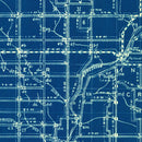 Vintage Map of Pulaski County, Indiana 1936