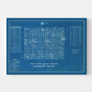 Vintage Map of Randolph County, Indiana 1936