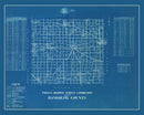 Vintage Map of Randolph County, Indiana 1936