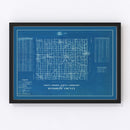 Vintage Map of Randolph County, Indiana 1936