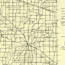 Vintage Map of Shelby County, Indiana 1909