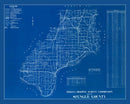 Vintage Map of Spencer County, Indiana 1936