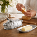 Pig Butter Dish by Arthur Court Designs