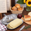 Pig Butter Dish by Arthur Court Designs