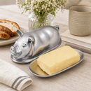 Pig Butter Dish by Arthur Court Designs
