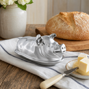Pig Butter Dish by Arthur Court Designs