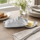 Pig Butter Dish by Arthur Court Designs