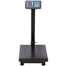 Digital Weight Computing Floor Platform Scale With Price Calculator - Black by HouseOfZazla