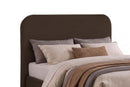Anders Upholstered Full Storage Lift Platform Bed Chocolate