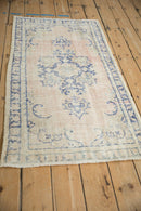 2.5x4.5 Vintage Distressed Oushak Rug