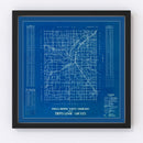 Vintage Map of Tippecanoe County, Indiana 1936