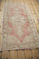 2.5x5.5 Vintage Distressed Oushak Rug Runner