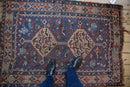 3.5x5 Vintage Kamseh Rug