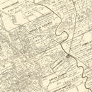 Vintage Map of McLennan County, Texas 1878