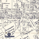 Vintage Map of Johnson County, Texas 1887