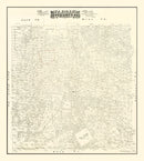 Vintage Map of Parker County, Texas 1889
