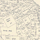 Vintage Map of Cooke County, Texas 1899