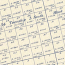 Vintage Map of Glasscock County, Texas 1899
