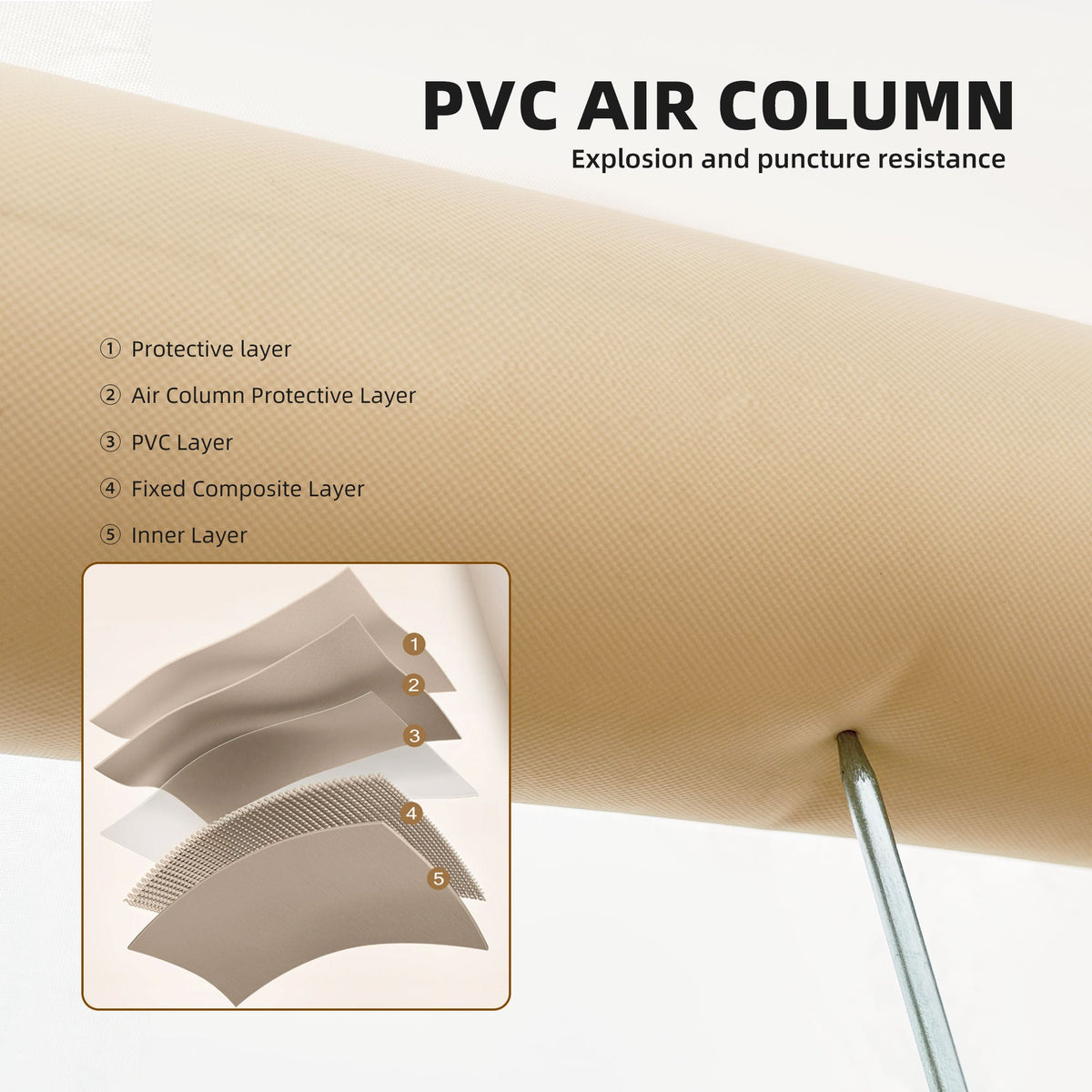 6.3m² Inflatable Camping Tent, photo 10 of 10