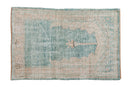 2.5x3.5 Vintage Distressed Oushak Rug