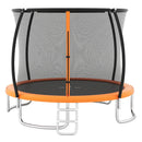 10FT Outdoor Trampoline Heavy-Duty Recreational Trampoline with Safety Enclosure Net
