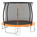 10FT Outdoor Trampoline Heavy-Duty Recreational Trampoline with Safety Enclosure Net by LJGDeals
