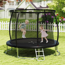 10FT Outdoor Trampoline Heavy-Duty Recreational Trampoline with Safety Enclosure Net by LJGDeals