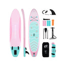 10 Feet Inflatable Stand up Paddle Board with 3 Fins and Adjustable Paddle-S by LJGDeals