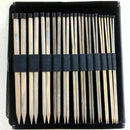 Driftwood 10" Straight Needle Set | With Carrying Case by Revolution Fibers