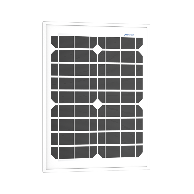 ACOPower 20 Watt Mono Solar Panel for 12 V Battery Charging, Off Grid