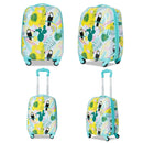 2 Pieces Kid's Luggage Set 12-inch Backpack and 16-inch Rolling Suitcase Travel by LJGDeals