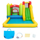 Inflatable Bounce House Water Slide Jump Bouncer without Blower by LJGDeals