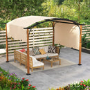 10 x 12 FT Outdoor Retractable Pergola with Retractable Canopy for Patio by LJGDeals