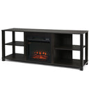 2-Tier TV Storage Cabinet Console with Adjustable Shelves by LJGDeals