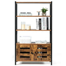 Industrial Storage Shelf with 2 Shutter Doors by LJGDeals