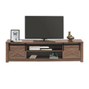 65 Inch Flat Sliding Barn Door TV Stand by LJGDeals