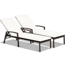 2 Pieces Patio Rattan by LJGDeals