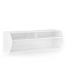 48.5 Inch 2 Tier Modern Wall Mounted Hanging Floating Shelf by LJGDeals