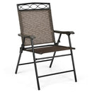 Set of 4 Patio Folding Chairs by LJGDeals