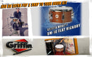 Popcorn Snare Drum by GRIFFIN - Soprano Firecracker 10" x 6" Poplar Wood Shell with Hickory PVC - Concert Percussion Musical Instrument Drummers Key
