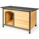 Wood Extreme Weather Resistant Pet Log Cabin
