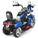 6V Powered Toddler 3-Wheel Motorbike Ride On Toy with Horn and Headlight-Black and White by LJGDeals